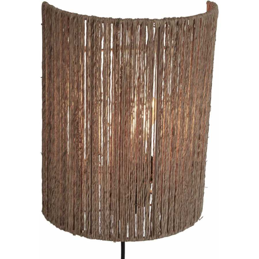 Good&Mojo Iguazu Flush Wall Light - Natural - Large