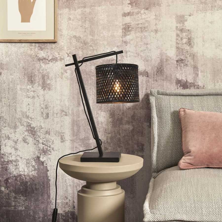 Good&Mojo Java Hanging Table Lamp - Black