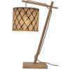 Good&Mojo Java Hanging Table Lamp - Black & Natural