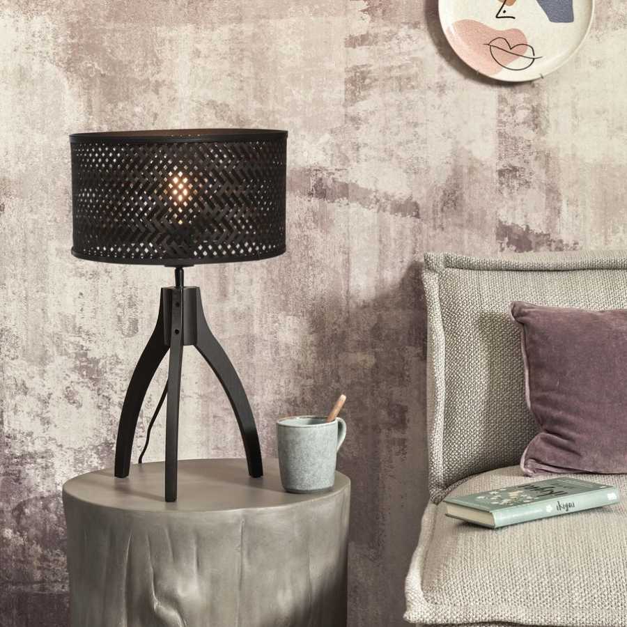 Good&Mojo Java Tripod Table Lamp - Black