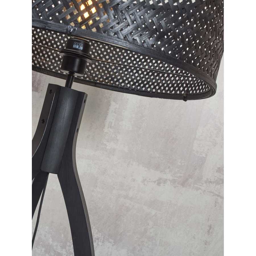 Good&Mojo Java Tripod Table Lamp - Black