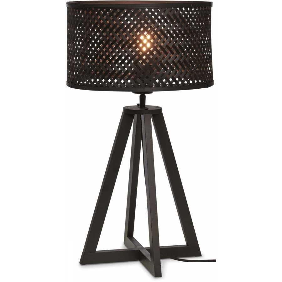 Good&Mojo Java Cross Table Lamp - Black