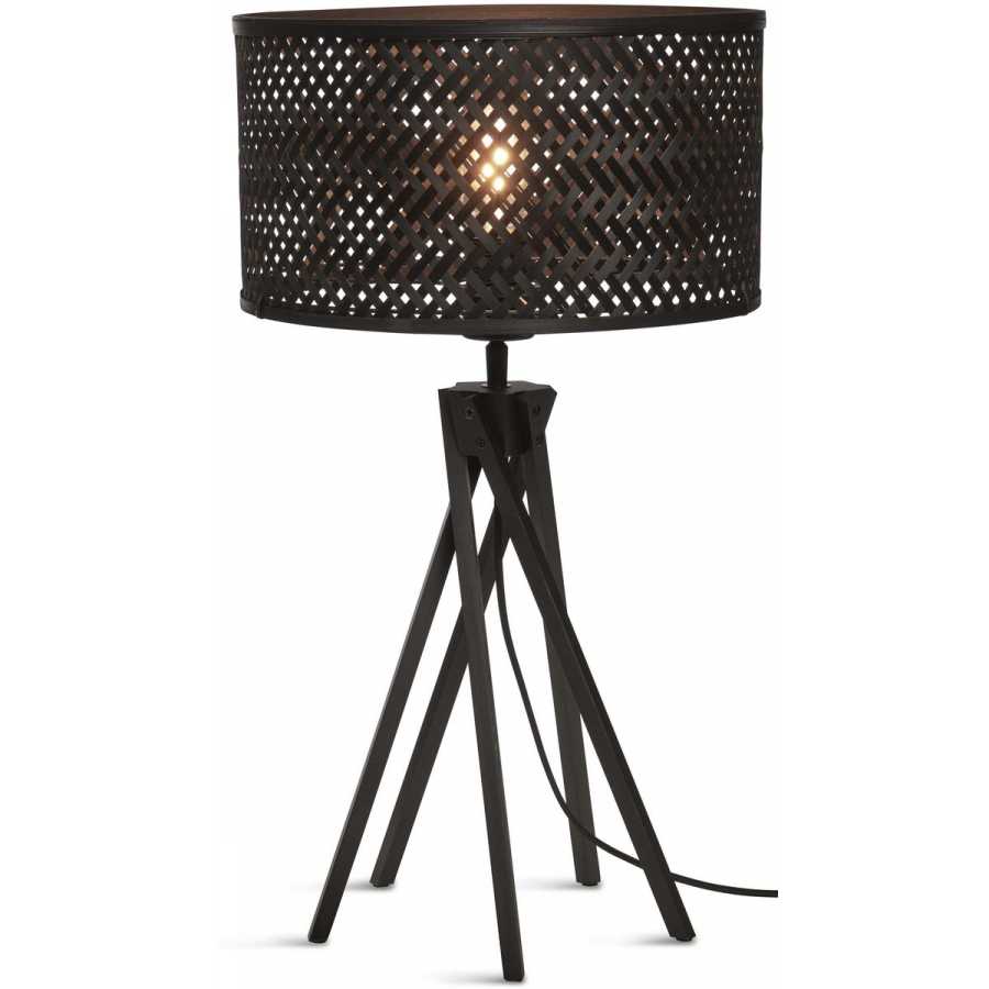 Good&Mojo Java Twist Table Lamp - Black