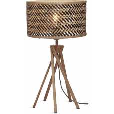 Good&Mojo Java Twist Table Lamp - Black & Natural