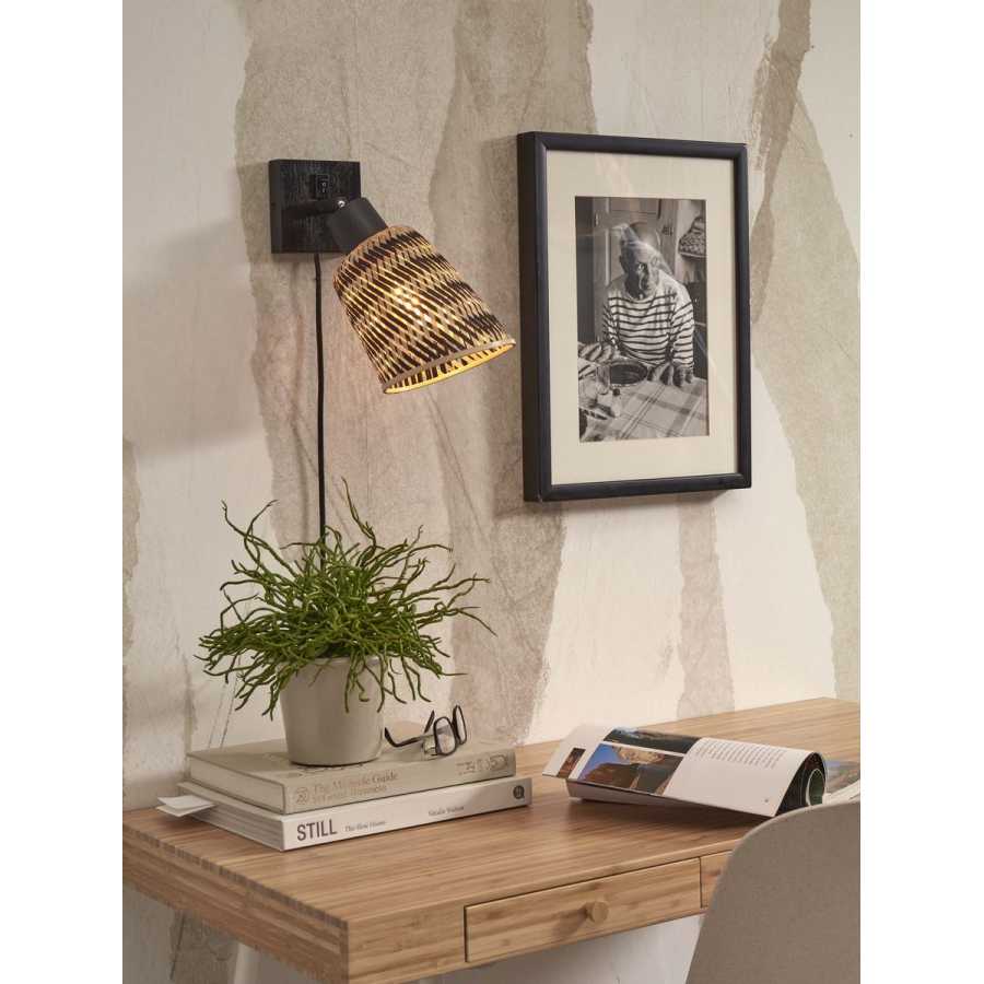 Good&Mojo Java Wall Light - Black & Natural