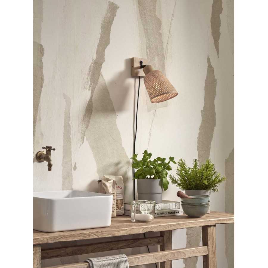 Good&Mojo Java Wall Light - Natural