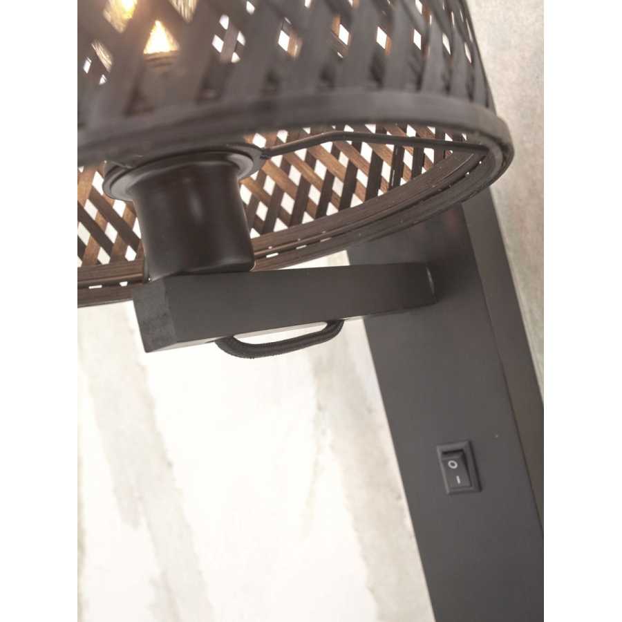 Good&Mojo Java Wall Light With Shelf - Black