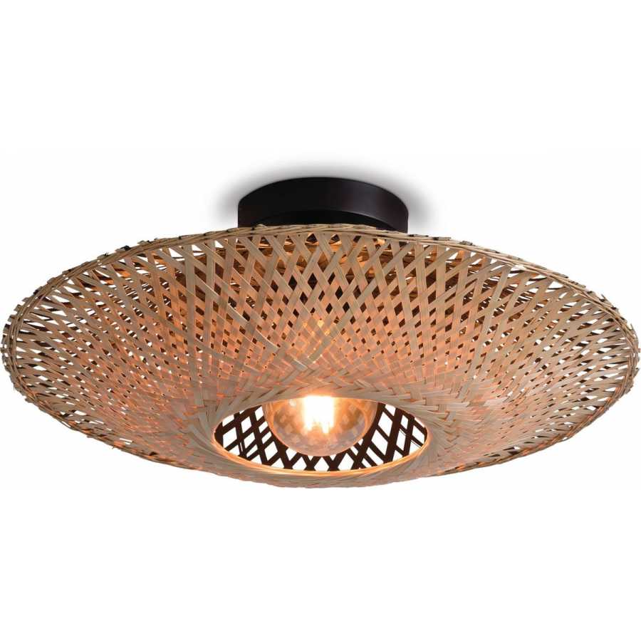 Good&Mojo Kalimantan Ceiling Light - Natural - Large