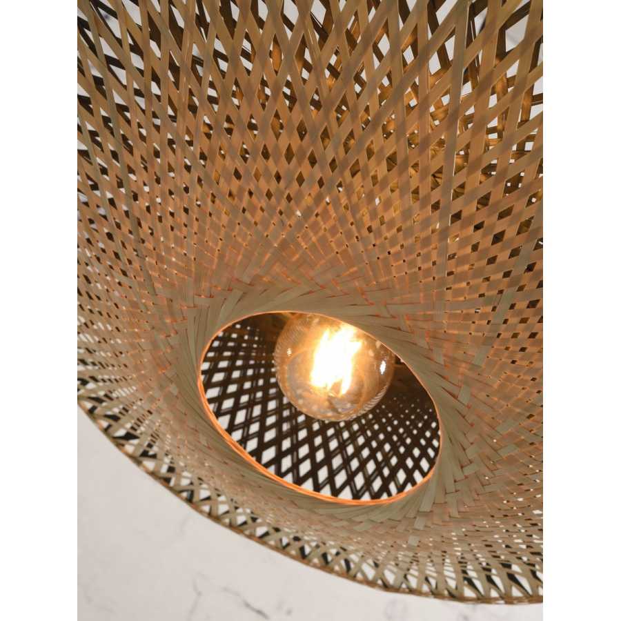 Good&Mojo Kalimantan Ceiling Light - Natural - Large