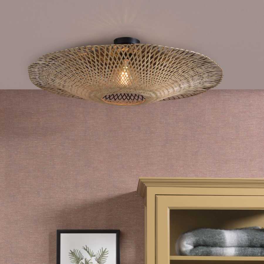 Good&Mojo Kalimantan Ceiling Light - Natural - Extra Large