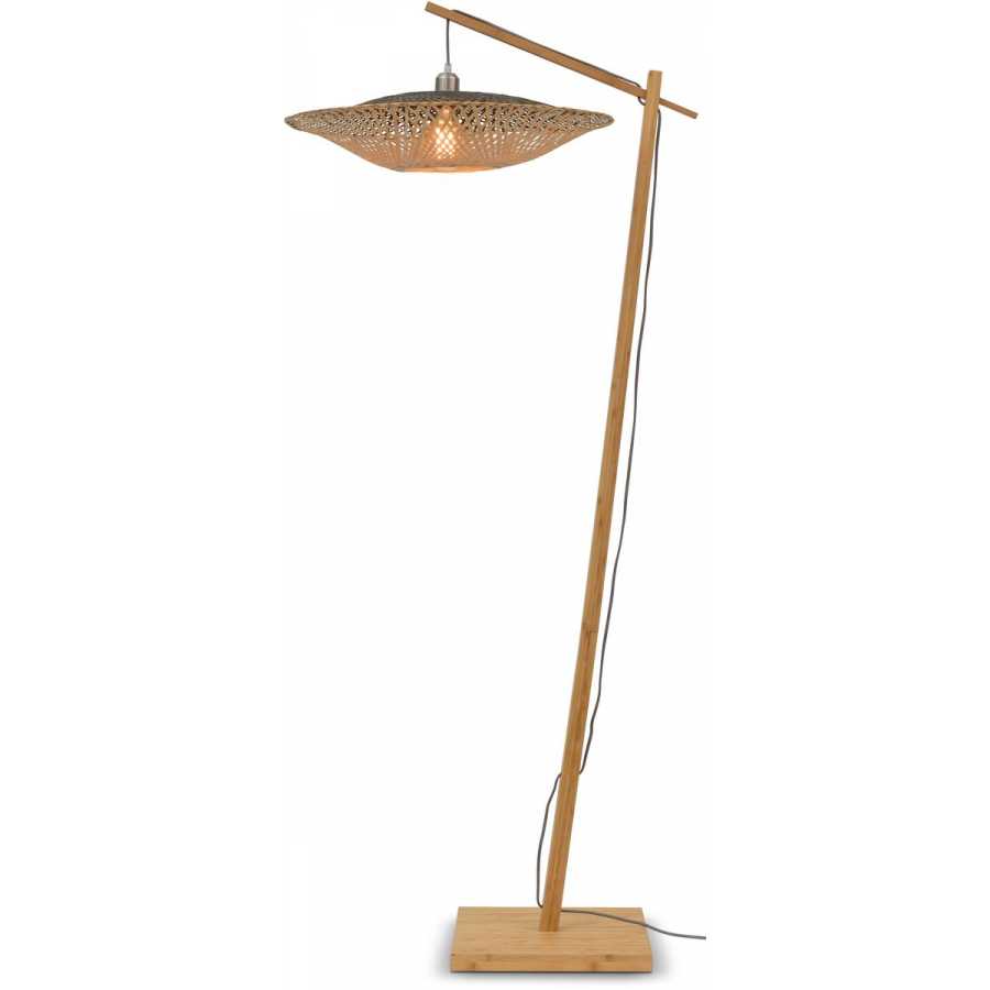 Good&Mojo Kalimantan Hanging Floor Lamp - Natural