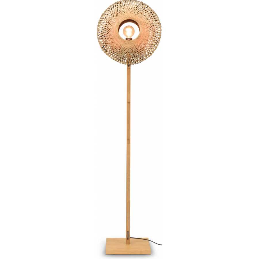 Good&Mojo Kalimantan Floor Lamp - Natural - Small