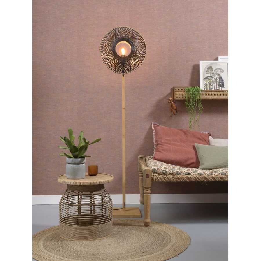 Good&Mojo Kalimantan Floor Lamp - Natural - Small