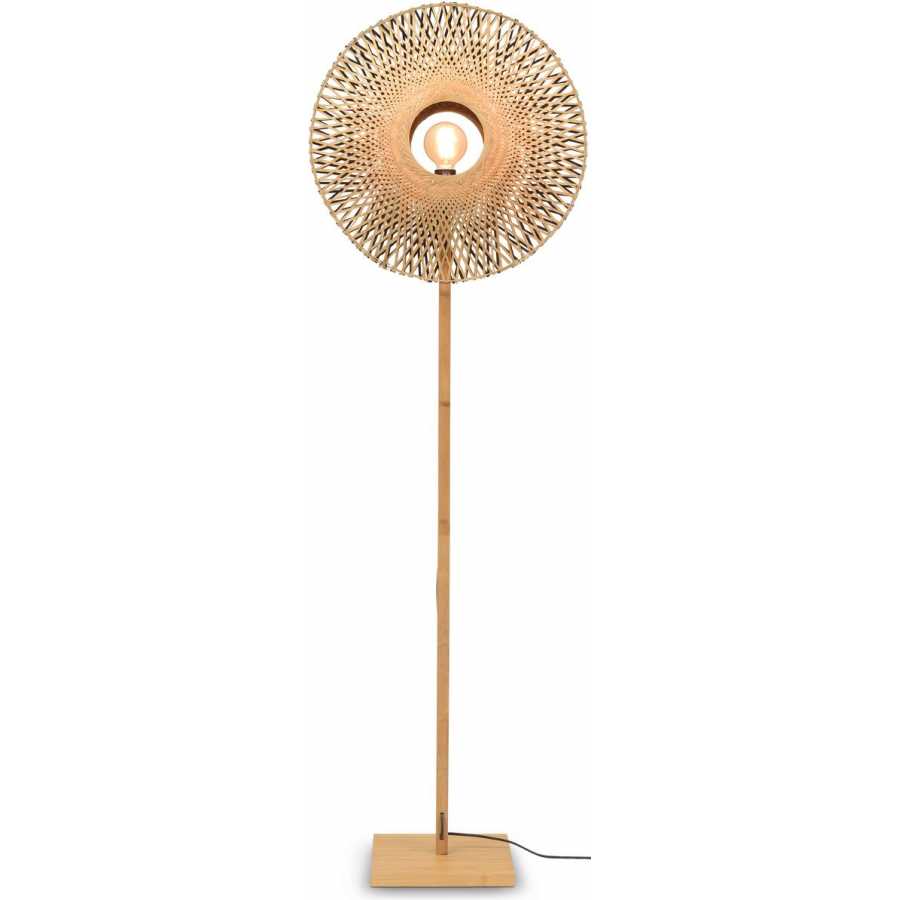 Good&Mojo Kalimantan Floor Lamp - Natural - Medium