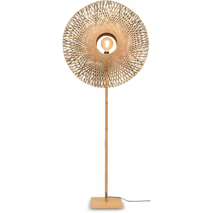 Good&Mojo Kalimantan Floor Lamp - Natural - Large