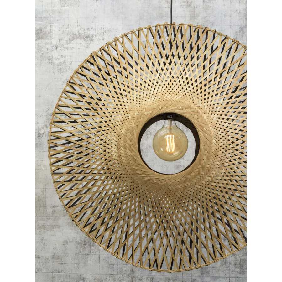 Good&Mojo Kalimantan Ring Pendant Light - Natural - Small