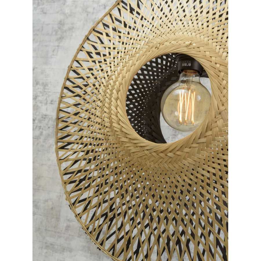 Good&Mojo Kalimantan Ring Pendant Light - Natural - Small