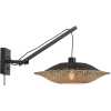 Good&Mojo Kalimantan Hanging Wall Light - Black & Natural