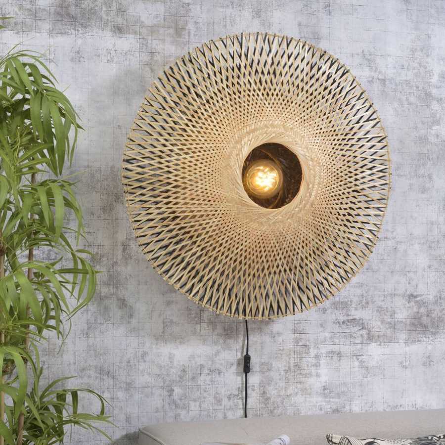 Good&Mojo Kalimantan Wall Light - Natural - Extra Large