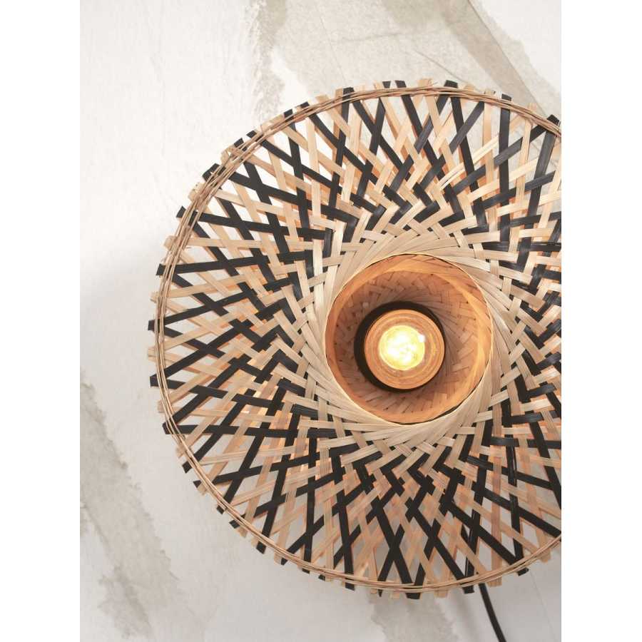 Good&Mojo Kalimantan Wall Light - Natural & Black