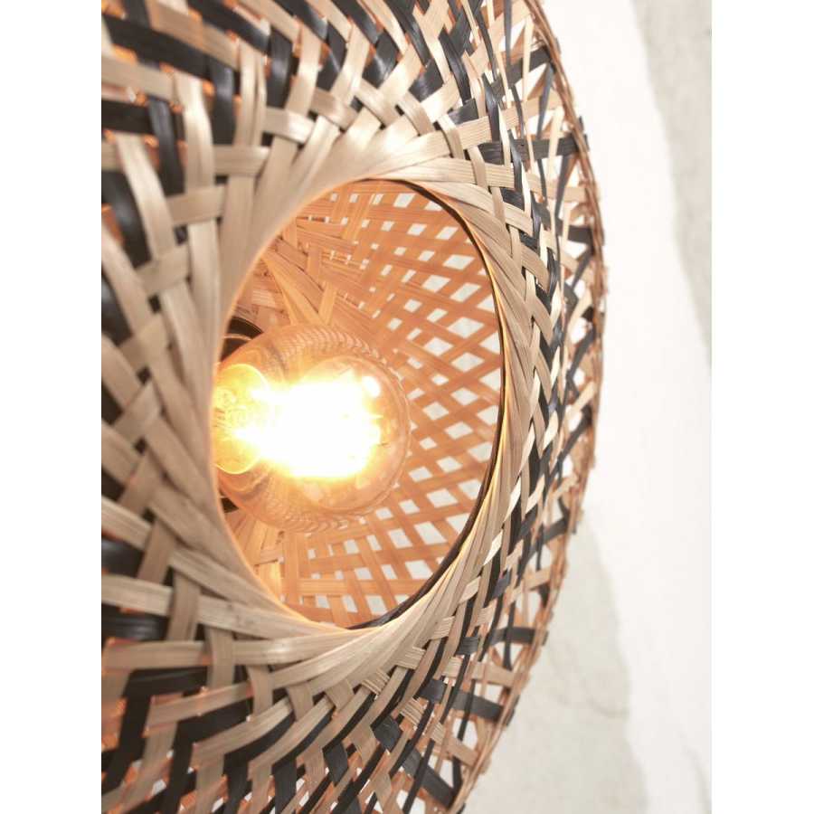 Good&Mojo Kalimantan Wall Light - Natural & Black