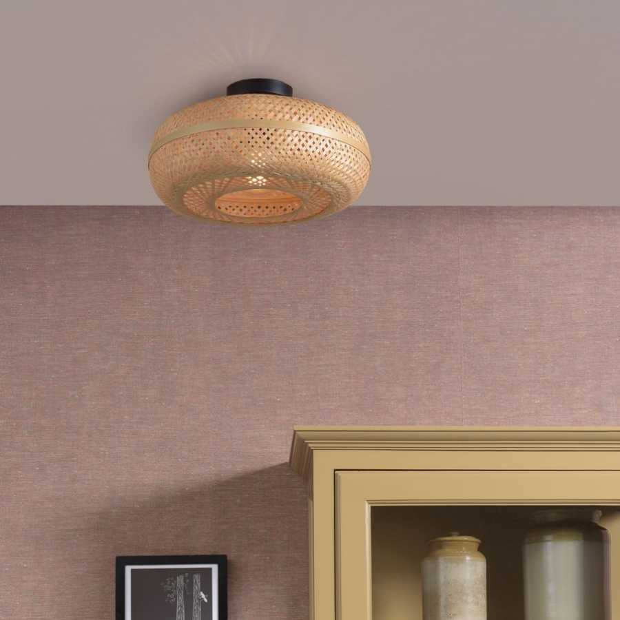 Good&Mojo Palawan Ceiling Light - Natural - Small