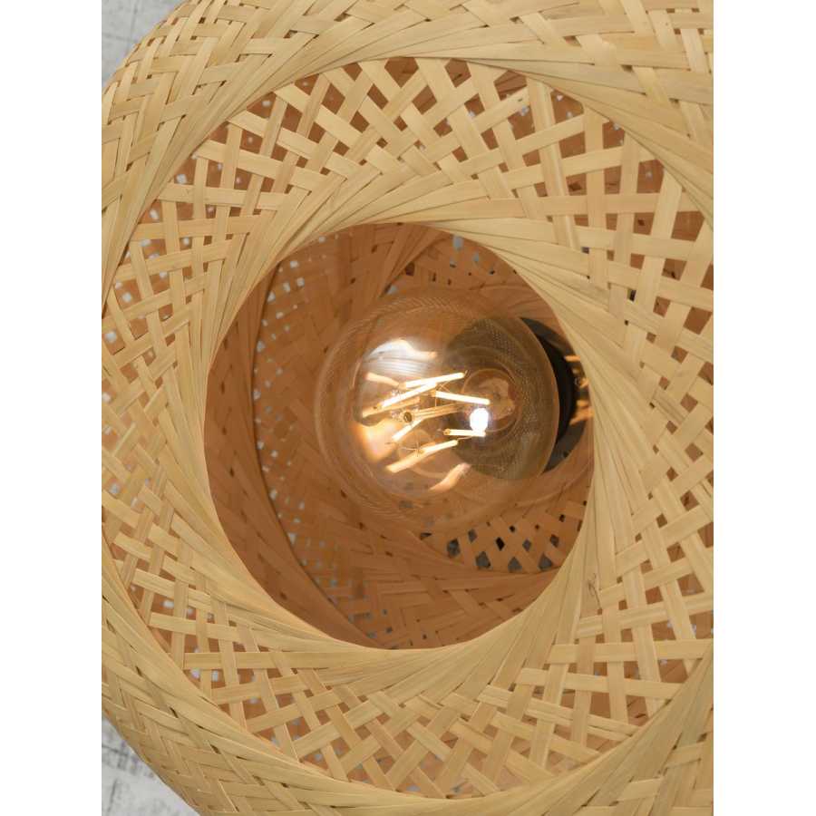 Good&Mojo Palawan Ceiling Light - Natural - Small