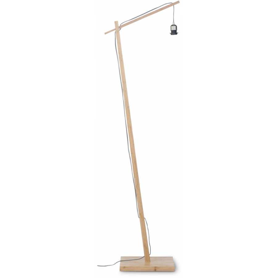 Good&Mojo Palawan Hanging Floor Lamp - Natural - Small