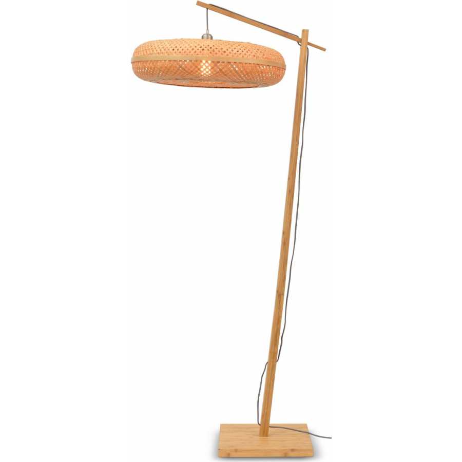 Good&Mojo Palawan Hanging Floor Lamp - Natural - Large
