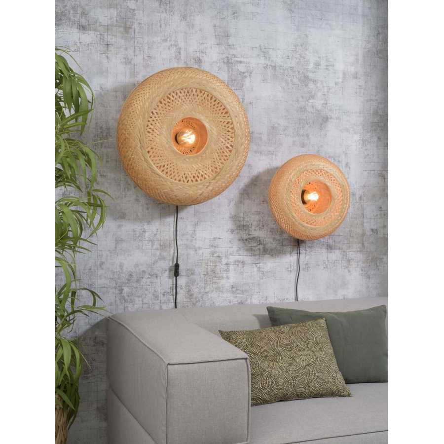 Good&Mojo Palawan Wall Light - Natural - Small