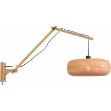 Good&Mojo Palawan Long Arm Wall Light - Natural