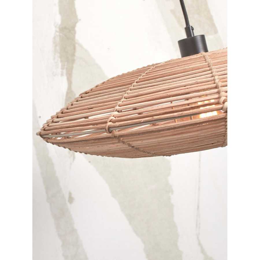 Good&Mojo Tanami Hanging Floor Lamp - Natural