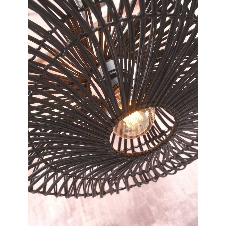 Good&Mojo Zanzibar Ceiling Light - Black - Small