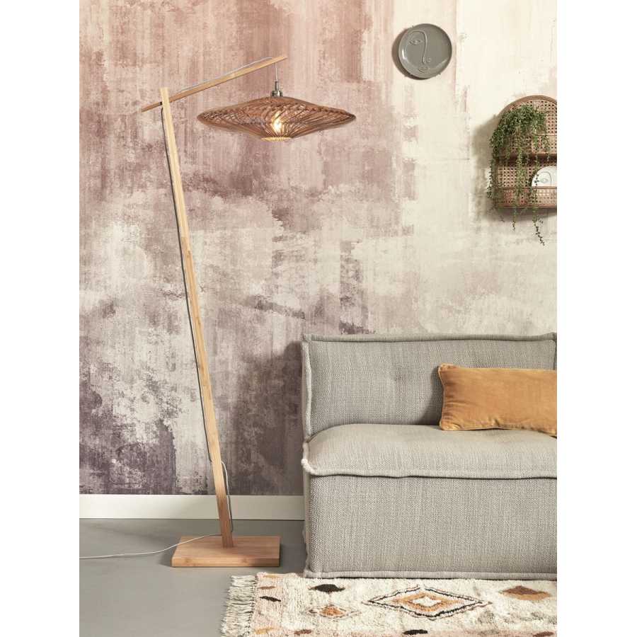 Good&Mojo Zanzibar Floor Lamp - Natural