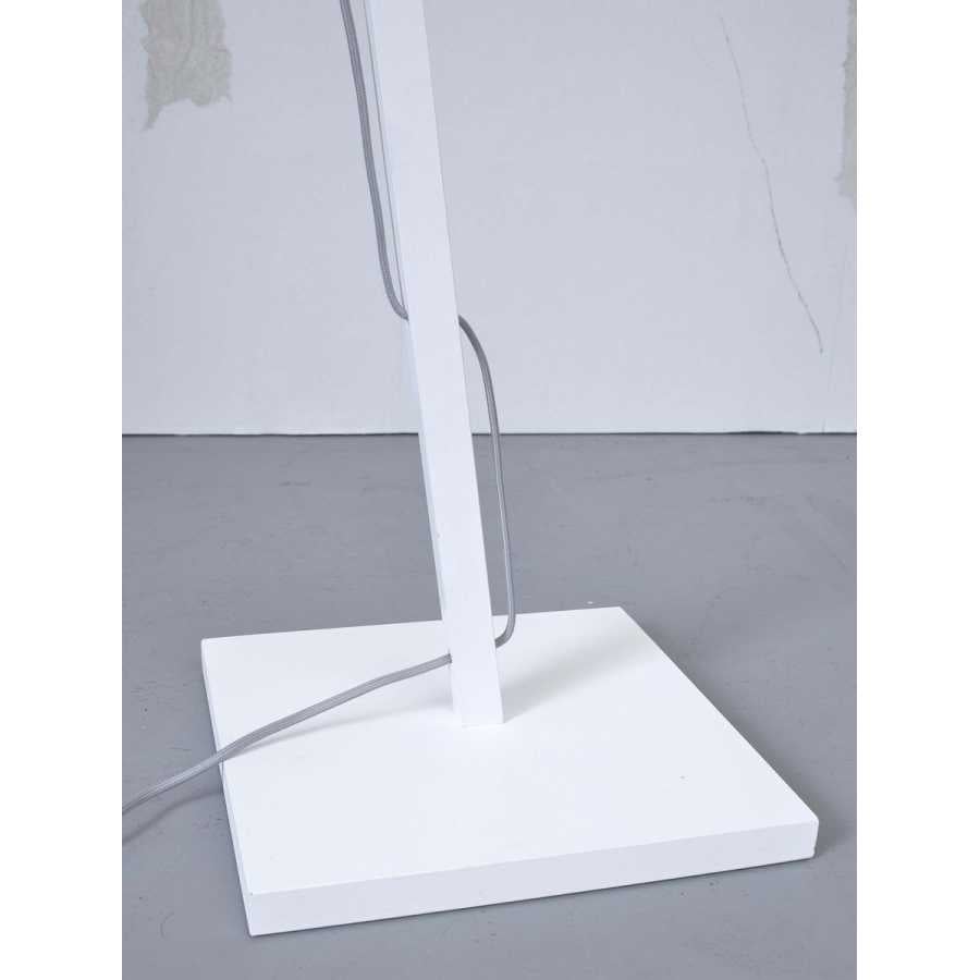 Good&Mojo Zanzibar Floor Lamp - White - Large