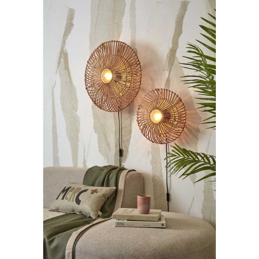 Good&Mojo Zanzibar Wall Light - Natural - Small