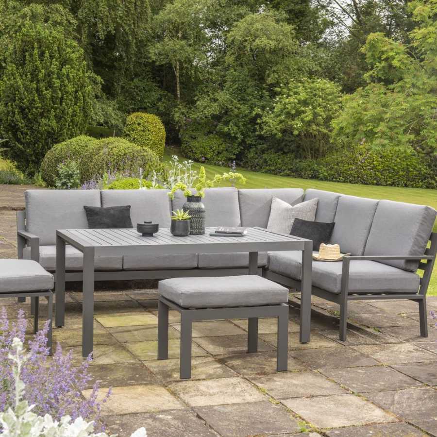 Handpicked Titchwell Outdoor Corner Sofa Set - Anthracite & Dark Grey