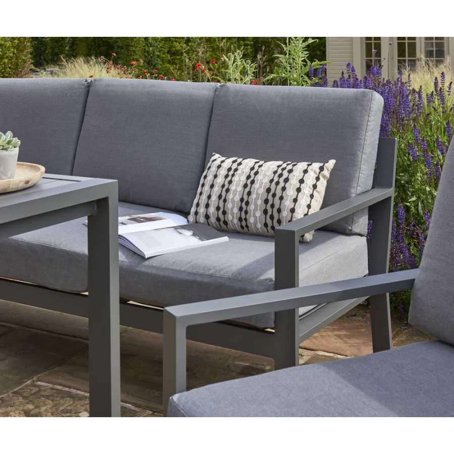 Handpicked Titchwell Outdoor Corner Sofa Set - Anthracite & Dark Grey
