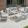 Handpicked Titchwell Outdoor Sofa Set - White & Beige