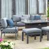 Handpicked Titchwell Outdoor Sofa Set With Fire Pit Table