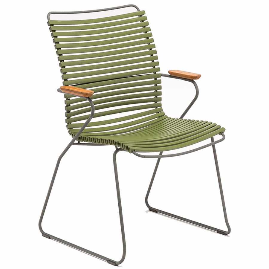 Click Tall Dining Chair - Olive Green