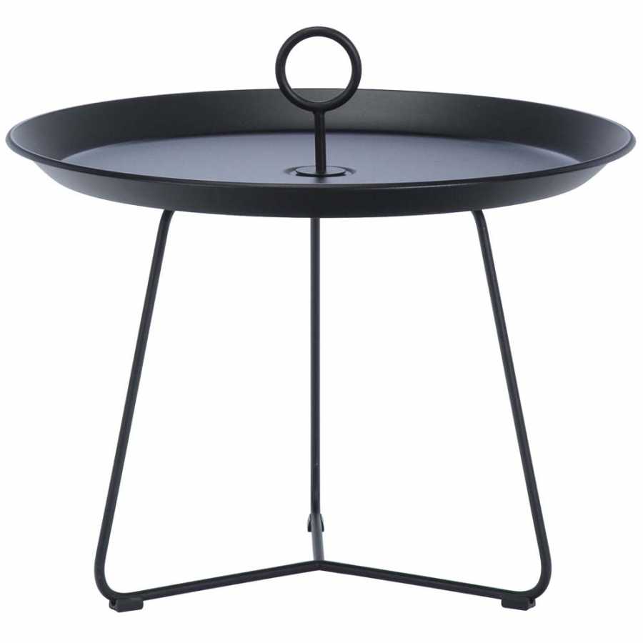 Houe Eyelet Tray Side Table - 60cm - Black
