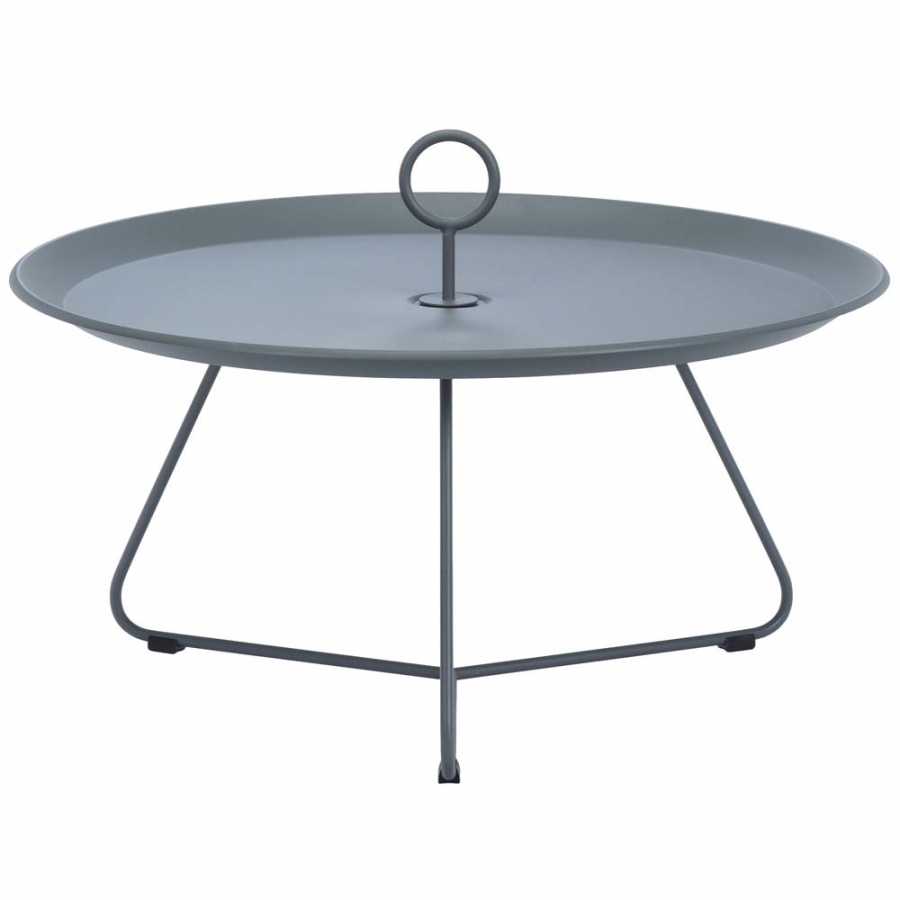 Houe Eyelet Tray Side Table - 70cm - Dark Grey