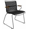 Houe Click Outdoor Dining Chair With Arms - Black