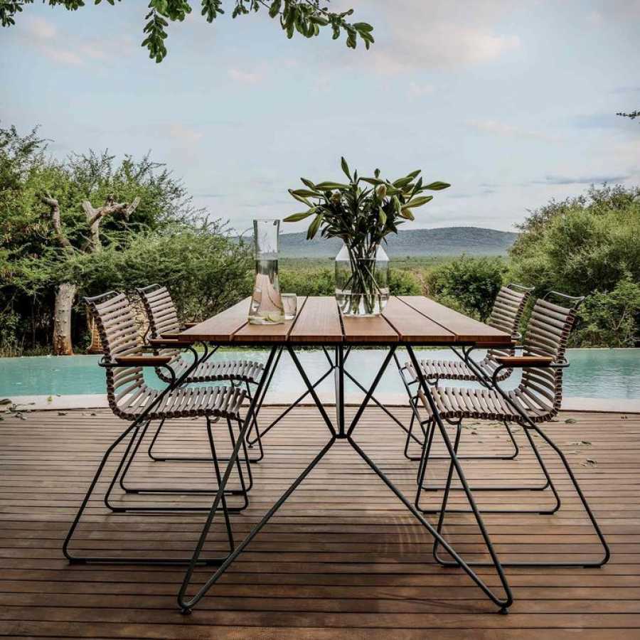 HOUE Click Outdoor Dining Chair With Arms - Sand