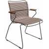Houe Click Outdoor Dining Chair With Arms - Sand