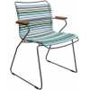 Houe Click Outdoor Dining Chair With Arms - Multicolour Blue
