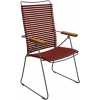 Houe Click Outdoor High Back Dining Chair - Paprika