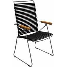 Houe Click Outdoor High Back Dining Chair - Black