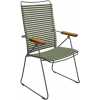 Houe Click Outdoor High Back Dining Chair - Olive Green